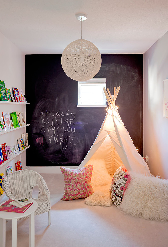 Kinderkamer met krijtbordmuur | Stek Magazine