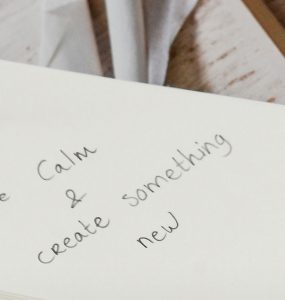 Be calm and create something new - Stek Magazine