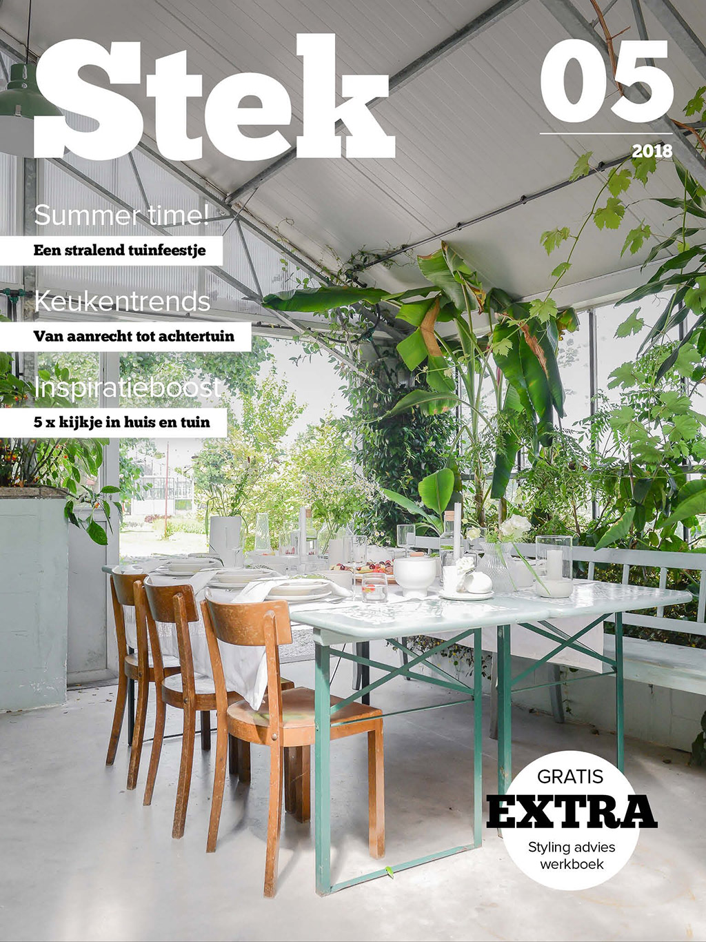 Keukentrends | Tafel Styling | Stek Magazine cover