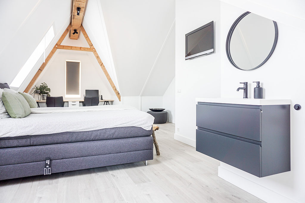 Zolderverdieping als slaapkamer | Stek Magazine 