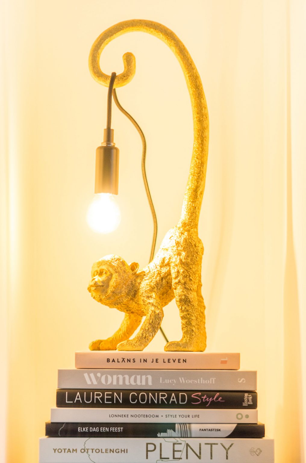 Lampje gouden aapje | Stek Magazine