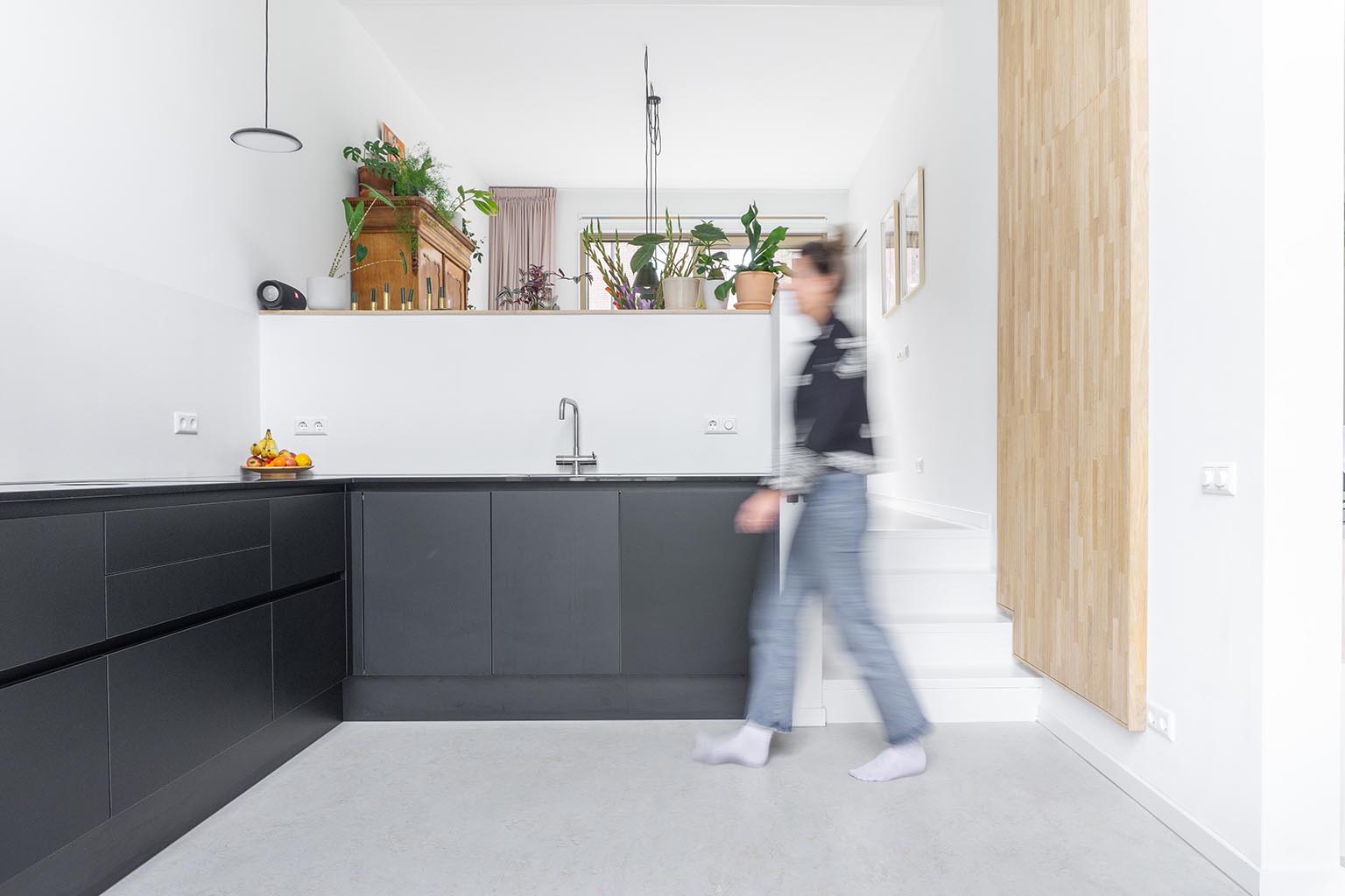 Huis duurzaam | Limoncello marmoleum vloer