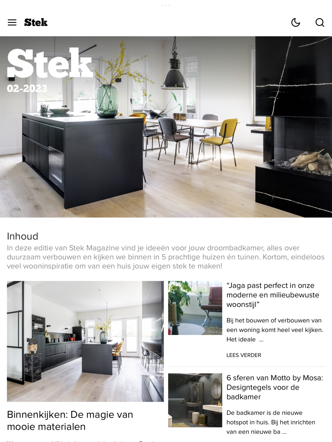 Interieurmagazine online | Stek Magazine